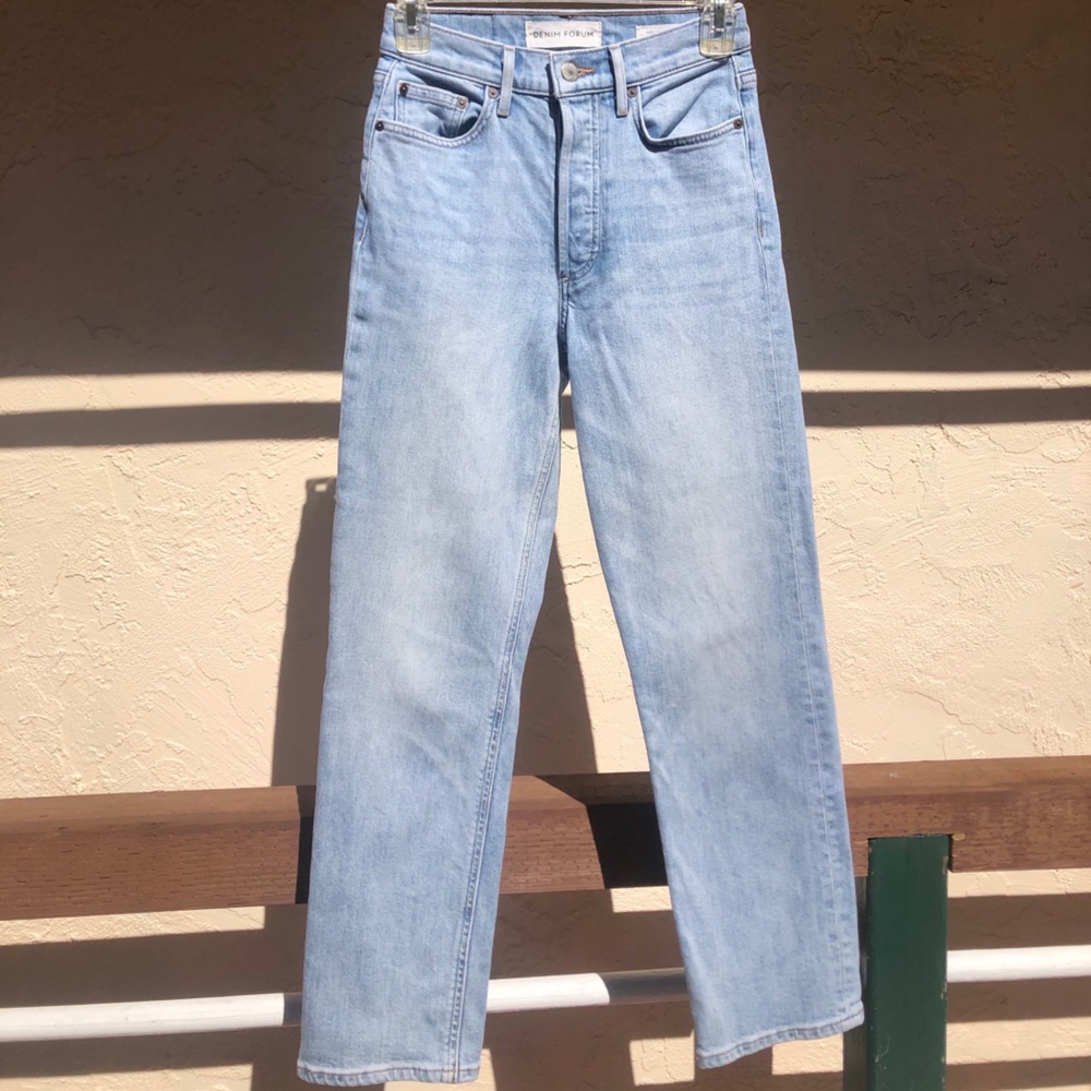 Arlo High Rise Straight Jeans